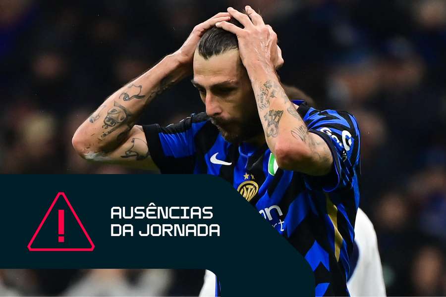 Acerbi não joga em Florença pelo Inter de Milão