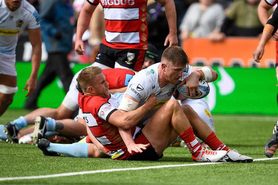 Exeter and Sale claimed bonus-point wins on Sunday