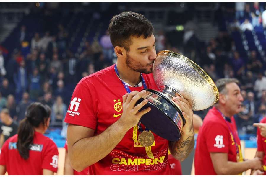 Willy fue campeón y MVP con la slección española en el último Eurobasket. 