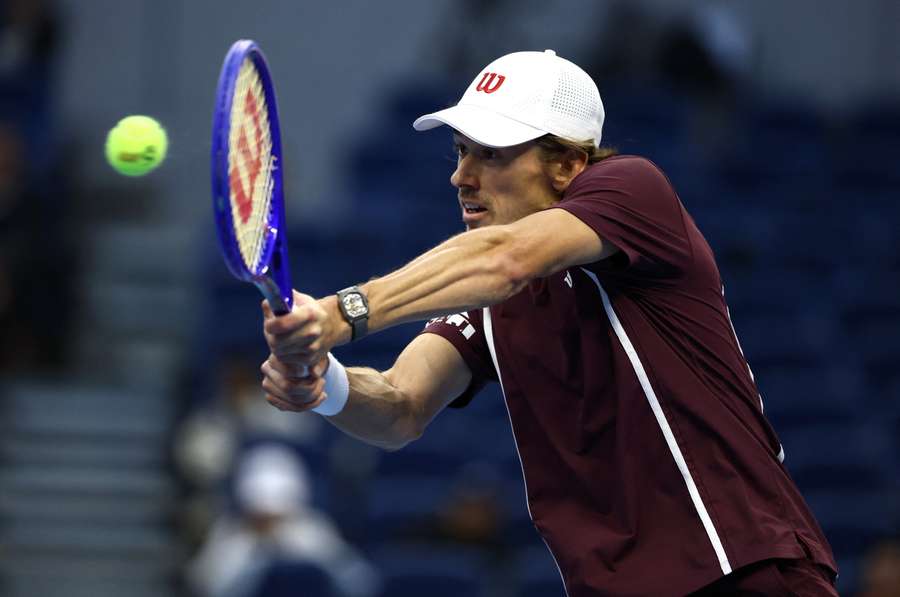 Alex De Minaur, ce lundi. Alex De Minaur, ce lundi.