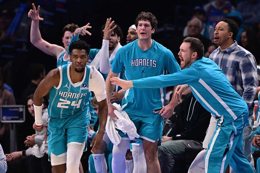 The Charlotte Hornets earned the biggest win of their season on Monday. The Charlotte Hornets earned the biggest win of their season on Monday.