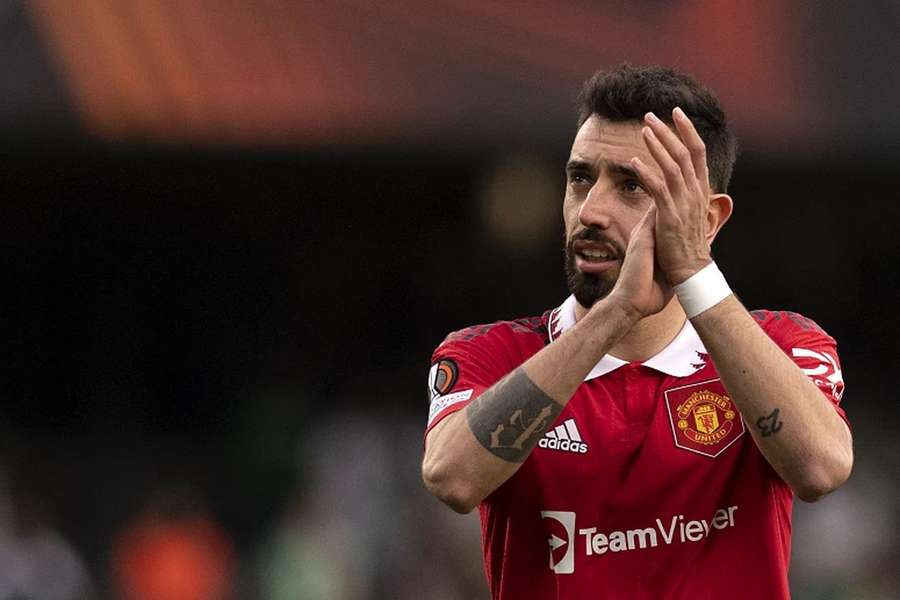 Bruno Fernandes foi promovido a capitão do Manchester United