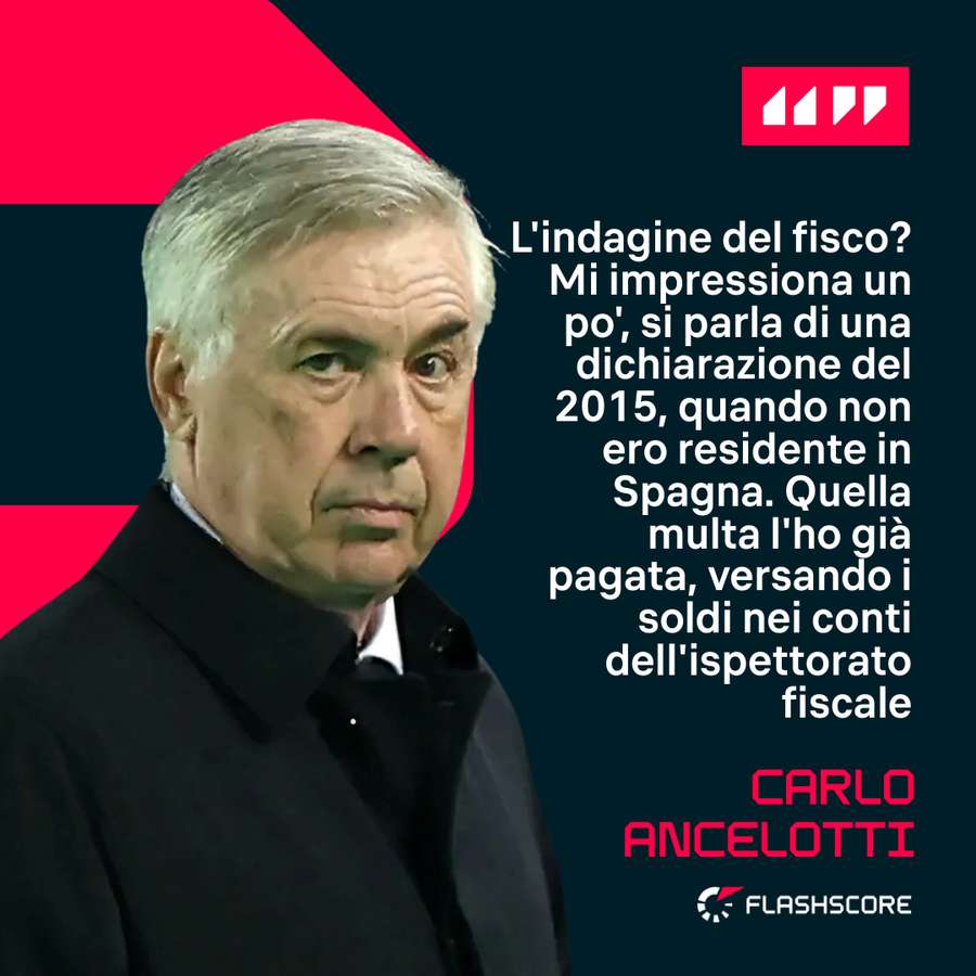 Le parole di Ancelotti