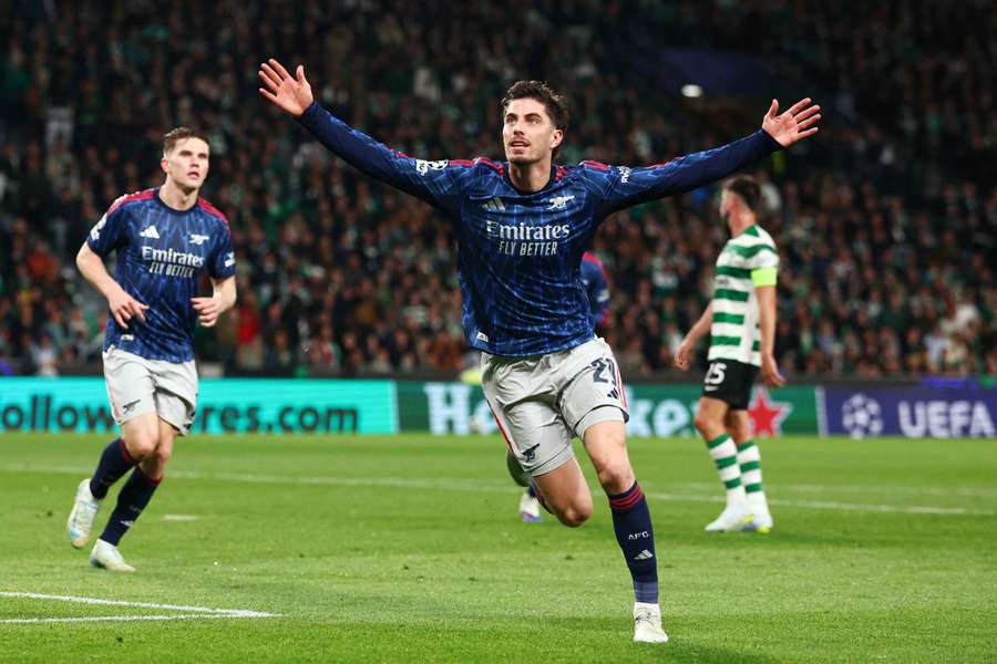 Raya ratował Arsenal przez 90 minut, a w doliczonym czasie Havertz pogrążył Sporting