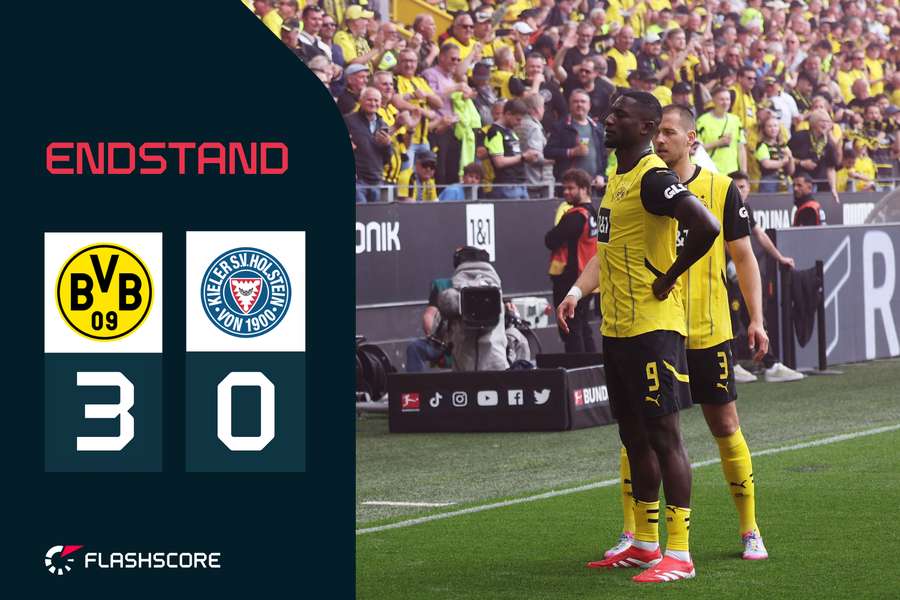 Guirassy (l.) ebnete Dortmund früh den Weg in die Champions League