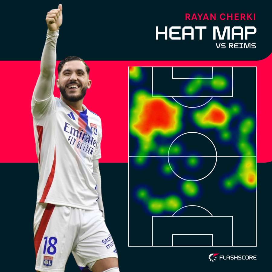 Rayan Cherki starred for Lyon at the weeken Rayan Cherki starred for Lyon at the weeken