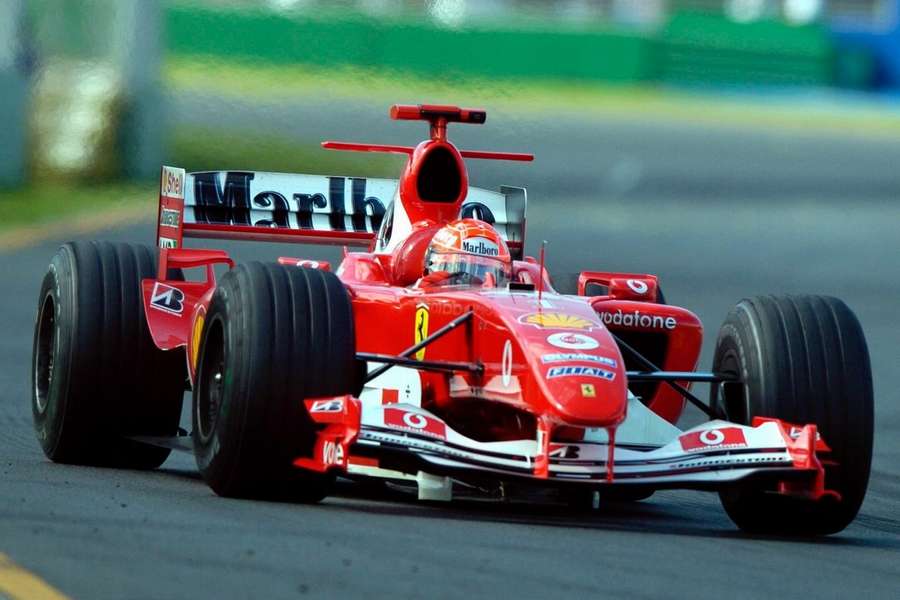 Record de victorii în Australia - Michael Schumacher a obținut toate cele patru victorii ale sale la volanul unui Ferrari.