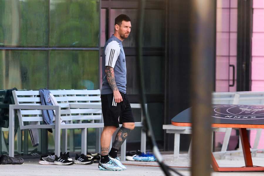 Messi has not featured for his club recently