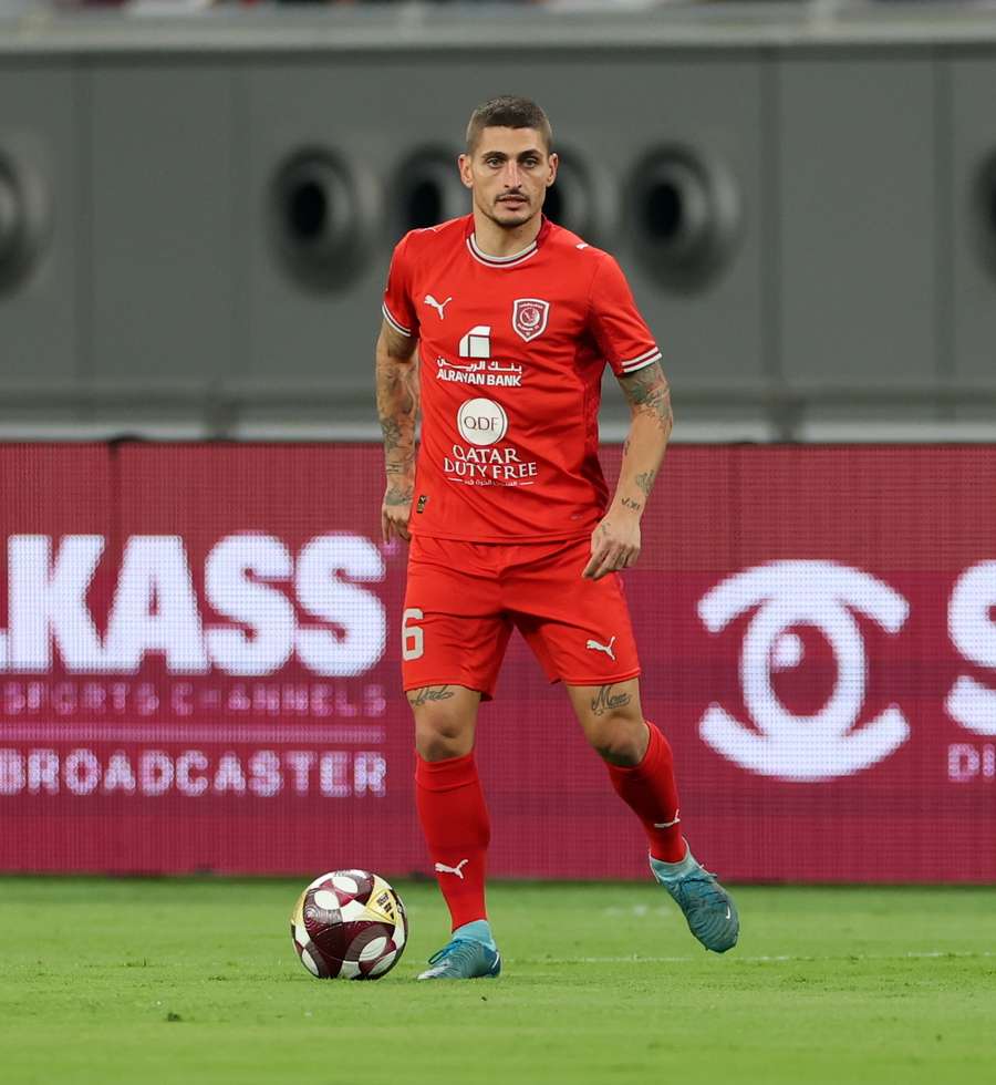 Marco Verratti, playing for Al-Duhail, is one of the QSL's most recognizable names