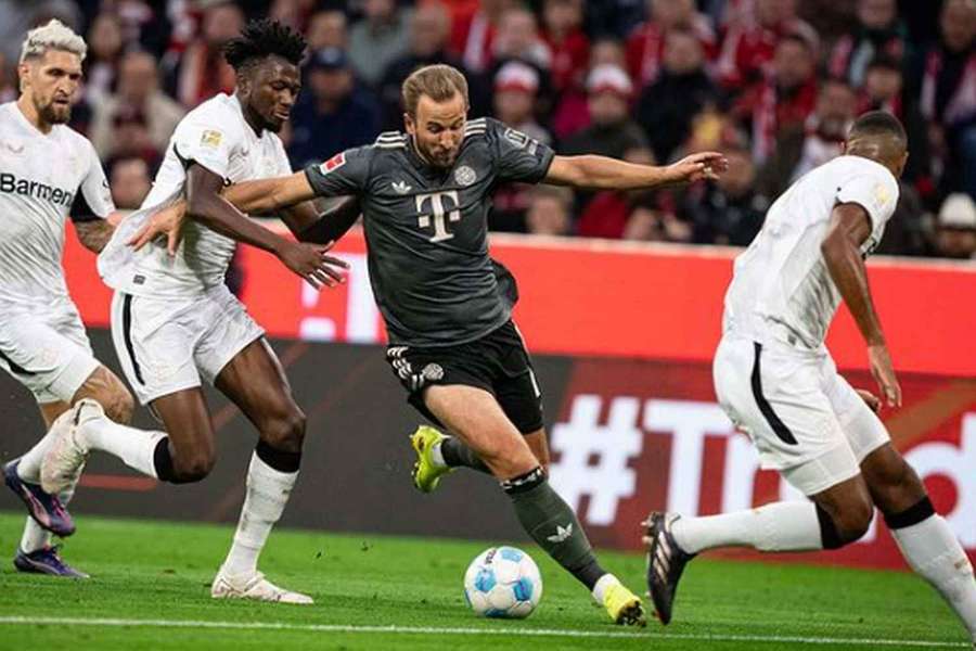 Anglický reprezentační kapitán Harry Kane za Bayern Mnichov