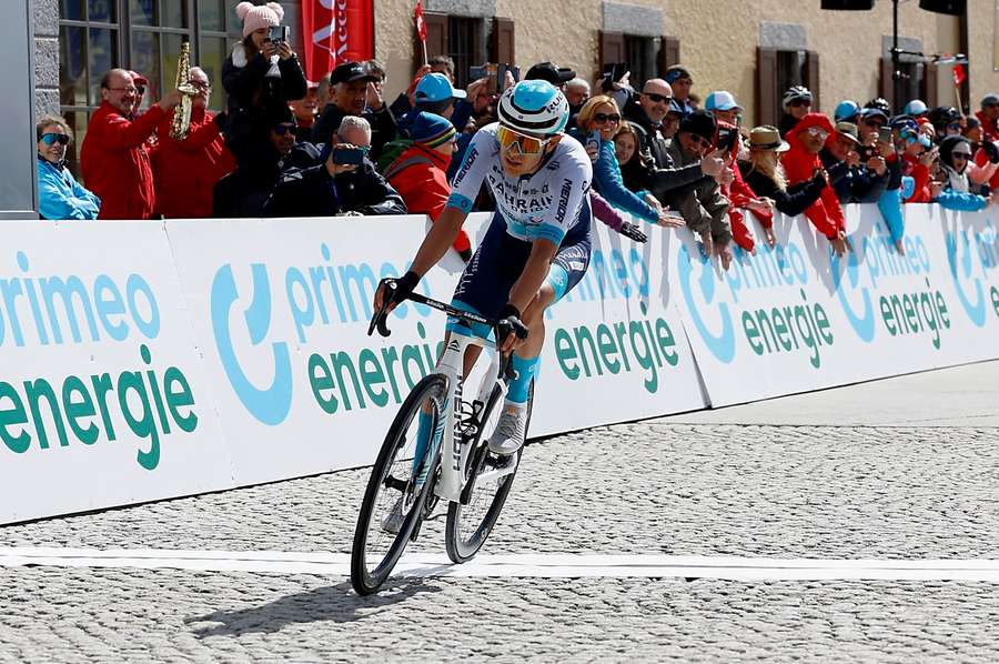 Première victoire professionnelle pour Torstein Traen.