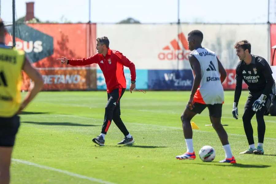 Bruno Lage, treinador do Benfica