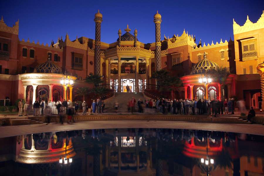 Marrakech is a tourist hot-spot in Morocco. 