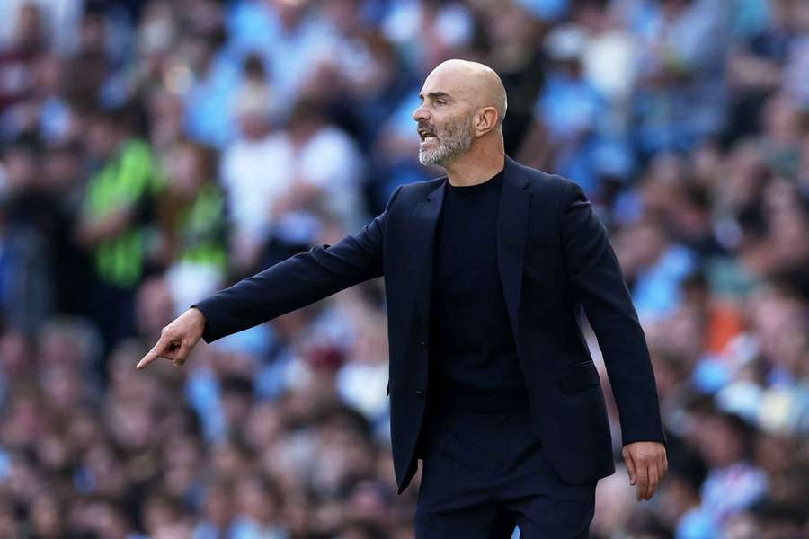 Enzo Maresca face à Bournemouth le 23 août.