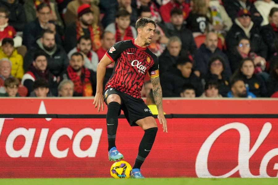 Raíllo, jugador del Mallorca