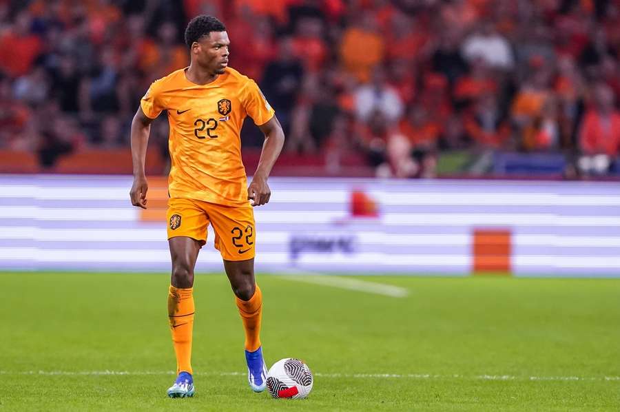 Denzel Dumfries is al lange tijd de vaste rechtervleugelverdediger van het Nederlands elftal