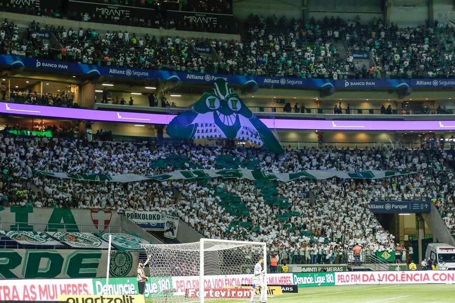 Torcida do Palmeiras vem crescendo desde o último levantamento, feito em 2019