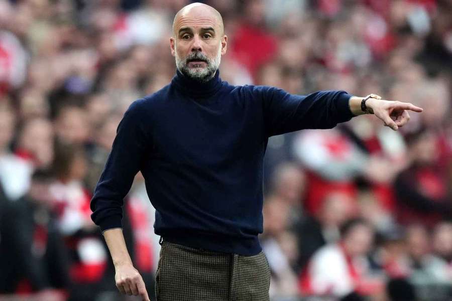 Man City manager Pep Guardiola