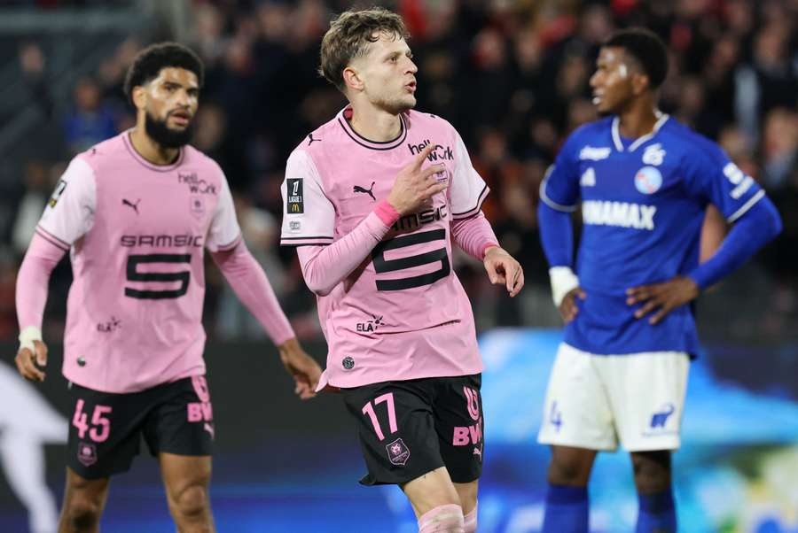 Sebastian Szymanski celebrates after scoring