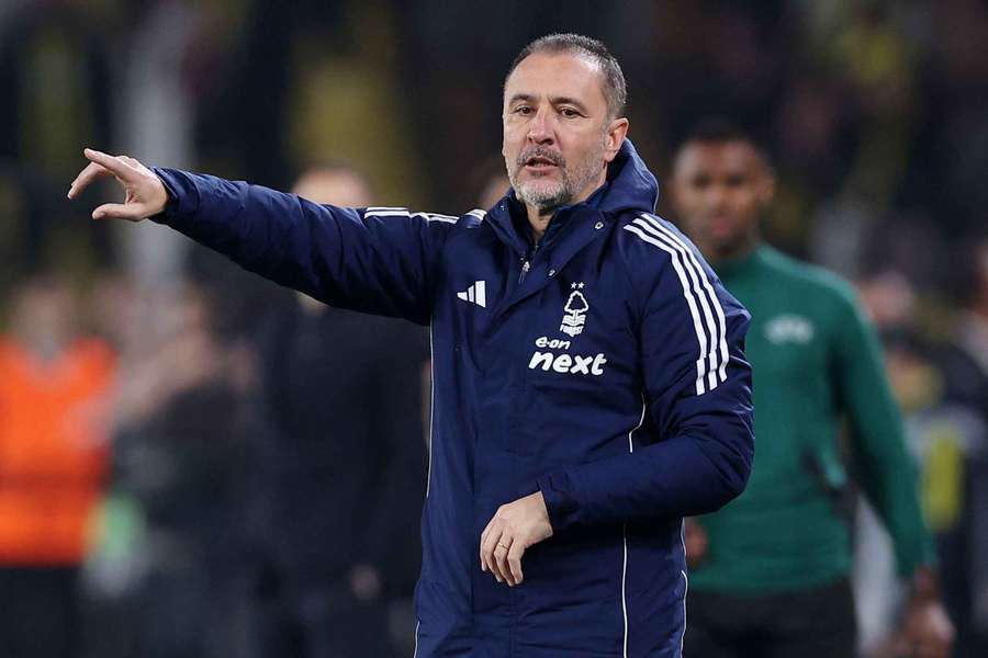 Nottingham Forest manager Vitor Pereira during the match