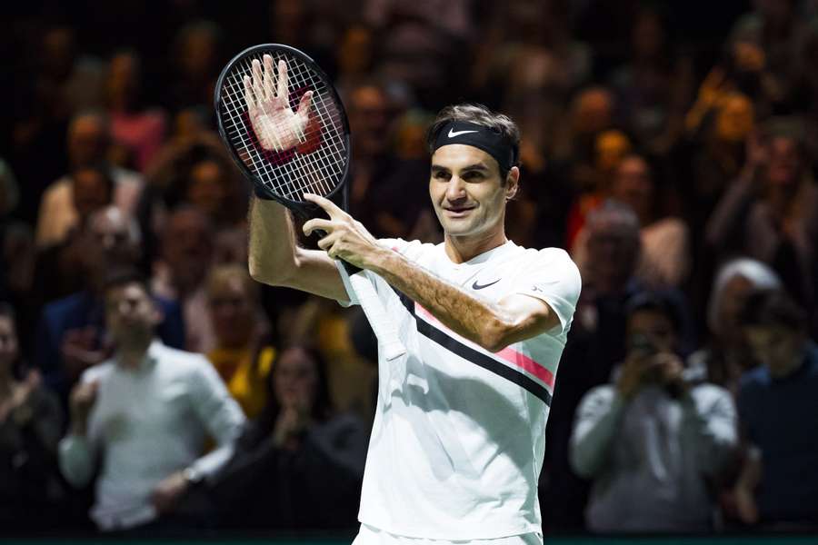 Federer fue un caballero en el ATP de Róterdam 2018: cedió un punto, pero ganó el torneo.
