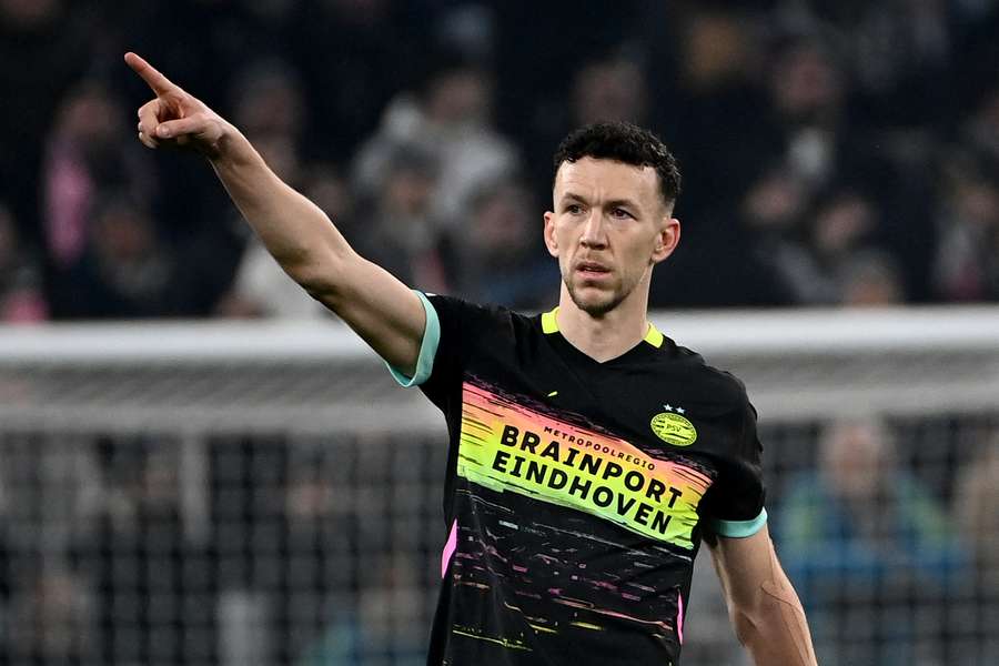 Ivan Perisic lors du match aller.