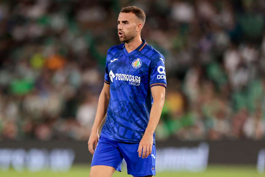 Borja Mayoral, delantero del Getafe