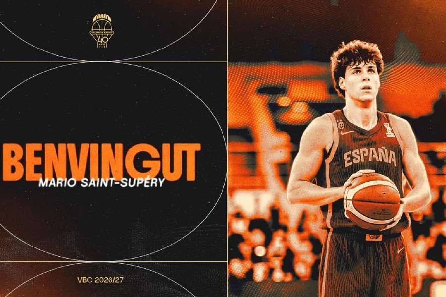 Saint-Supéry, nuevo jugador del Valencia Basket Saint-Supéry, nuevo jugador del Valencia Basket