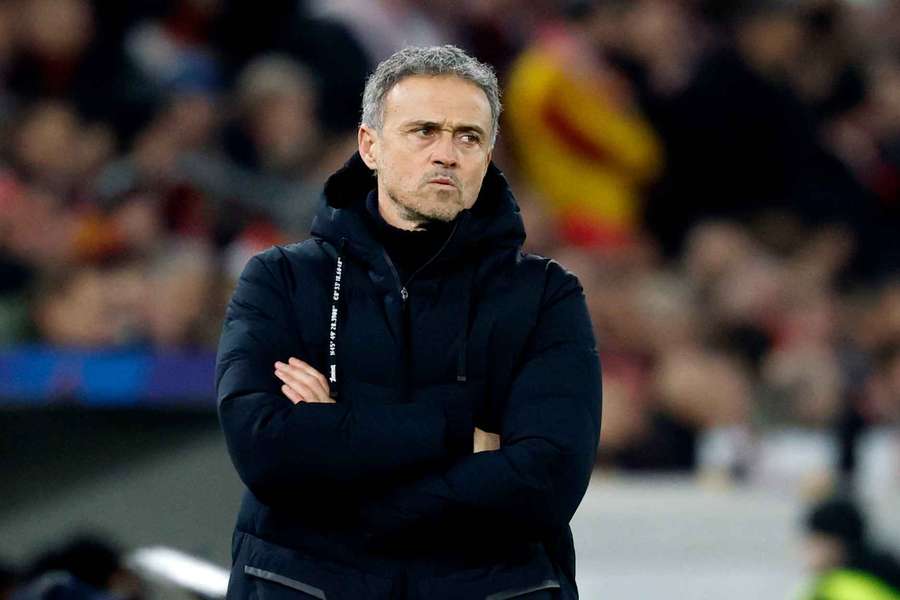 Luis Enrique was full of praise for Ousmane Dembele