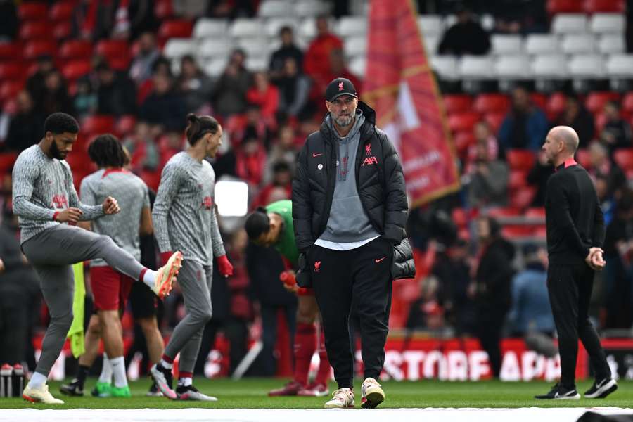 Klopp avant le match face à Tottenham.