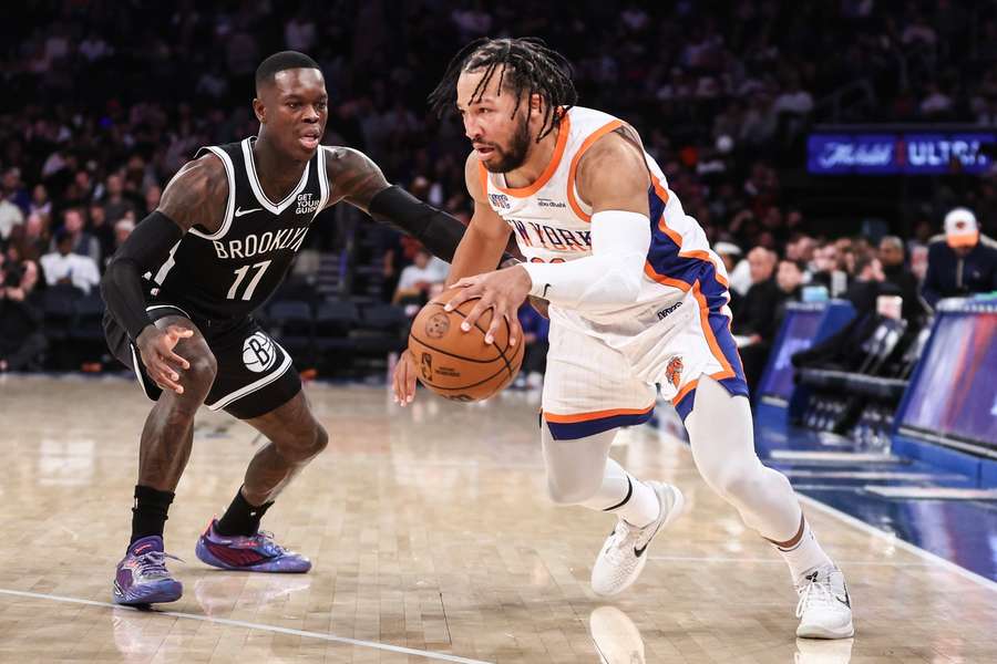 Schaute gegen die Knicks zumeist nur hinterher: Dennis Schröder (l.)