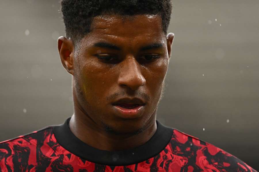 Marcus Rashford was missing from the squad against Newport
