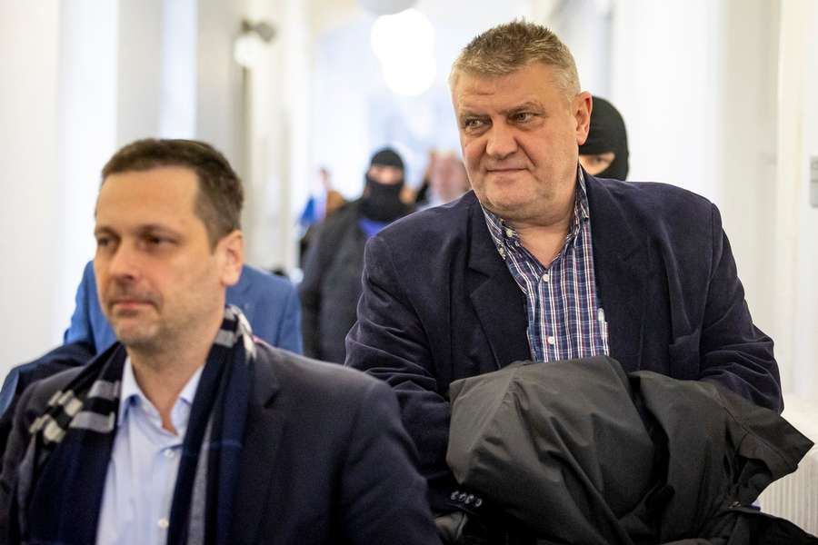 Ivo Kaderka při soudním stíhání.