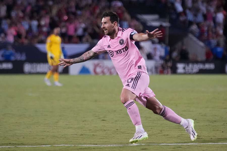 Leo Messi marca los tiempos en la MLS.