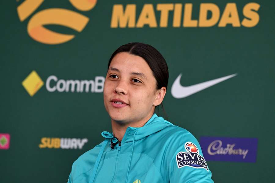 Sam Kerr zegt dat het enige wat ze nog mist in haar carrière een belangrijke trofee met Australië is