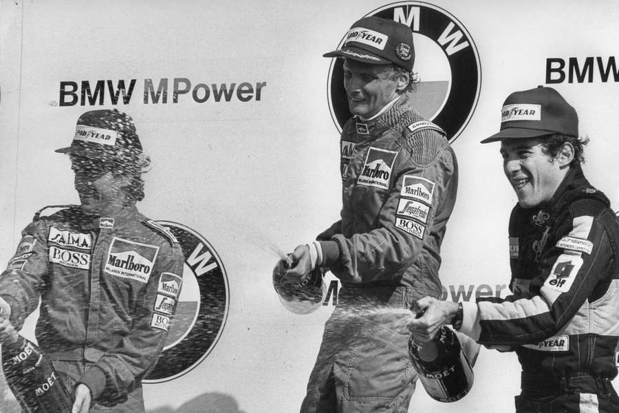 Niki Lauda feierte seinen letzten Grand-Prix-Sieg in Zandvoort 1985