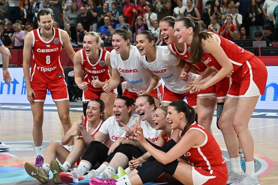 Basketbalistky na letošním mistrovství Evropy v Brně, kde došly do čtvrtfinále.