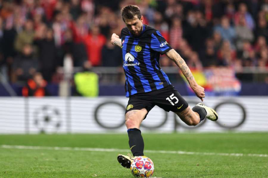 Acerbi was accused of racism in Inter's clash with Napoli