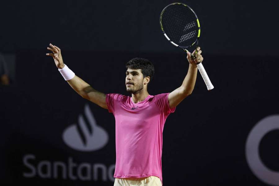 Alcaraz was beaten by Norrie in a epic three-set match in Rio on Sunday