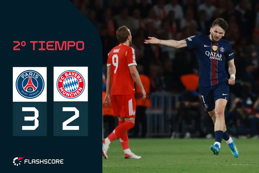 Kvara celebra y Kane, decepcionado