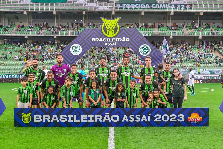 América ocupa a lanterna do Brasileirão