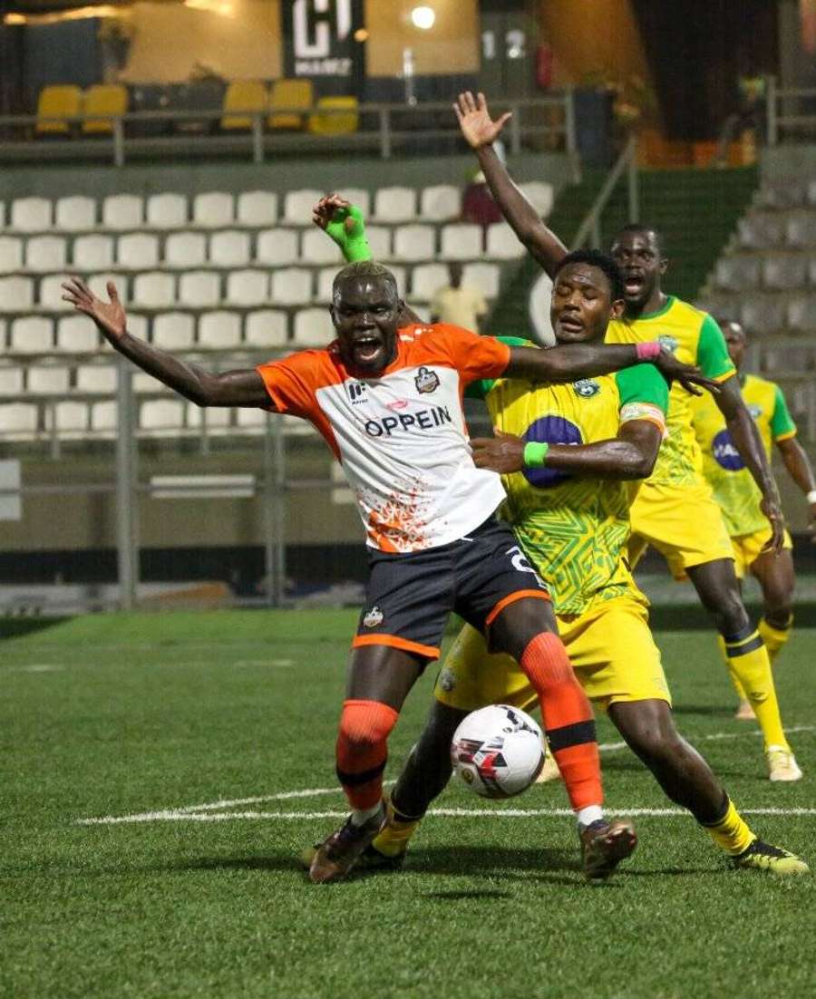 Nairobi United scored late to snatch a vital draw away to NEC FC