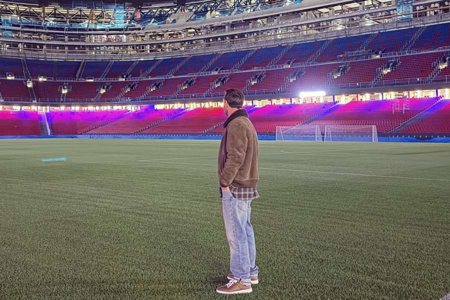 Messi visitou Camp Nou reformado neste fim de semana
