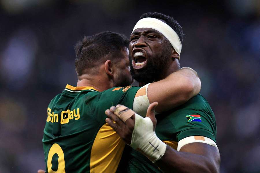 Kolisi et Reinach le 29 août. Kolisi et Reinach le 29 août.