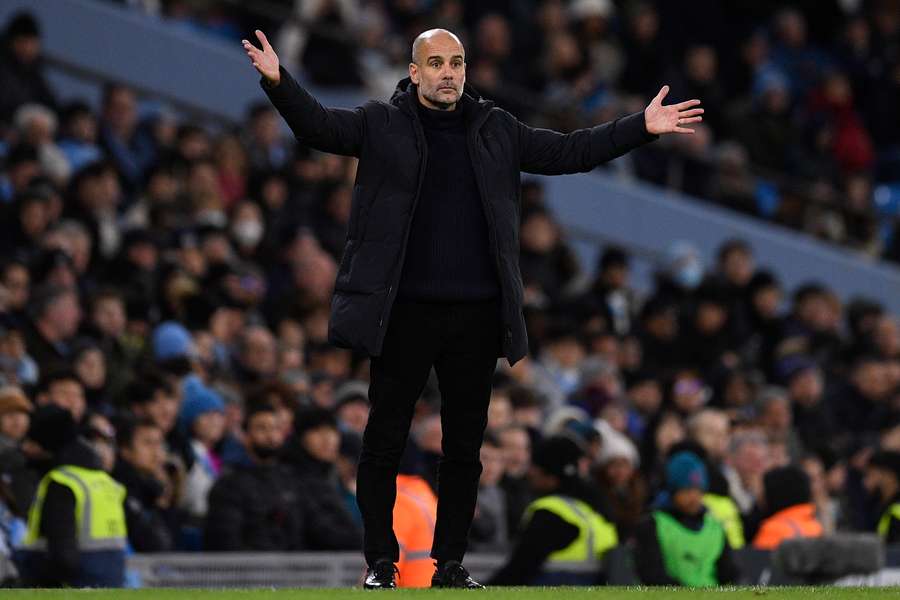 Guardiola was not impressed despite City's comeback against Spurs