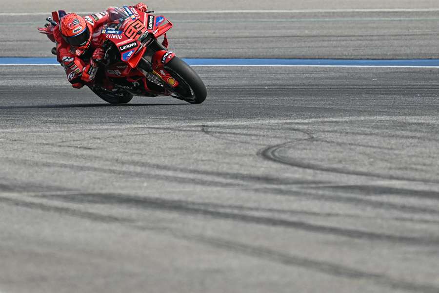 Marc Márquez, en Tailandia