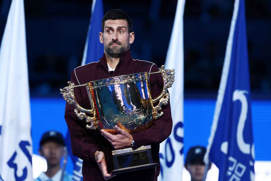 Djokovic gewinnt in Peking auch sein 34. Spiel Djokovic gewinnt in Peking auch sein 34. Spiel