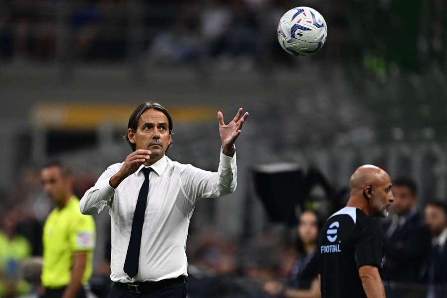Simone Inzaghi, treinador do Inter