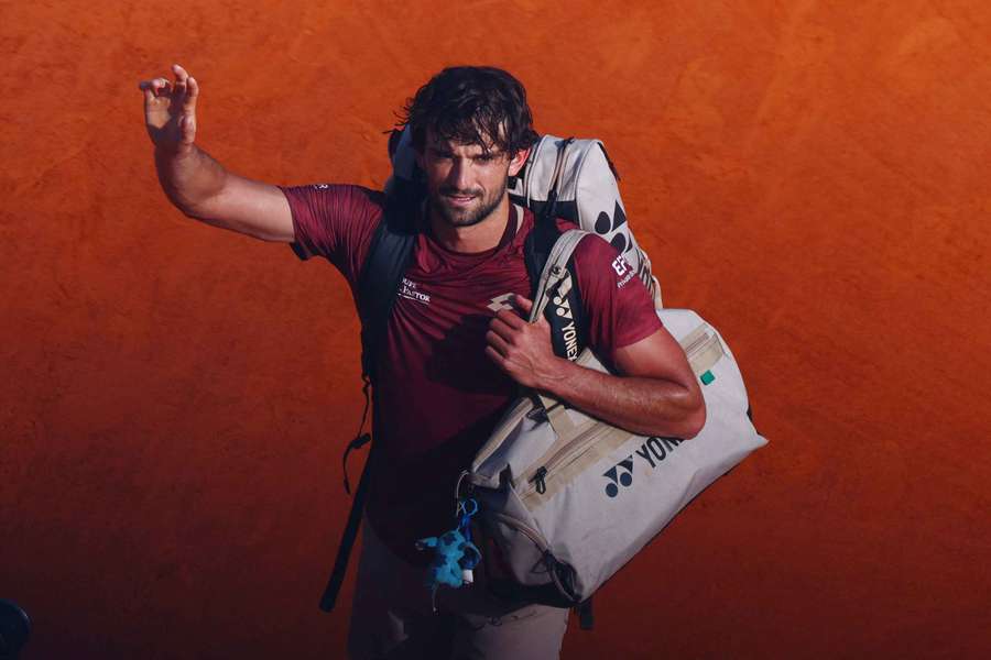 Valentin Vacherot n'a pas de regrets. Valentin Vacherot n'a pas de regrets.