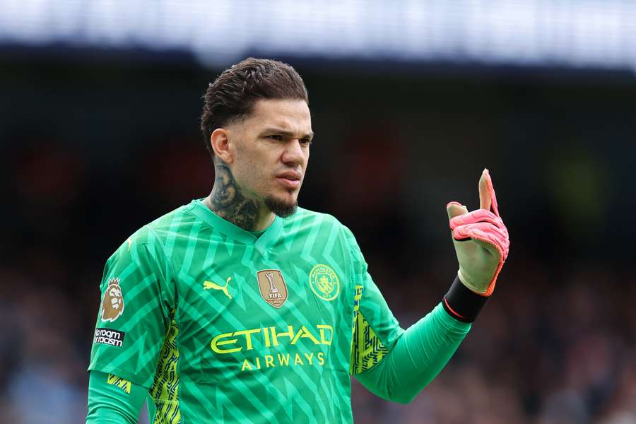 Manchester City goalkeeper Ederson